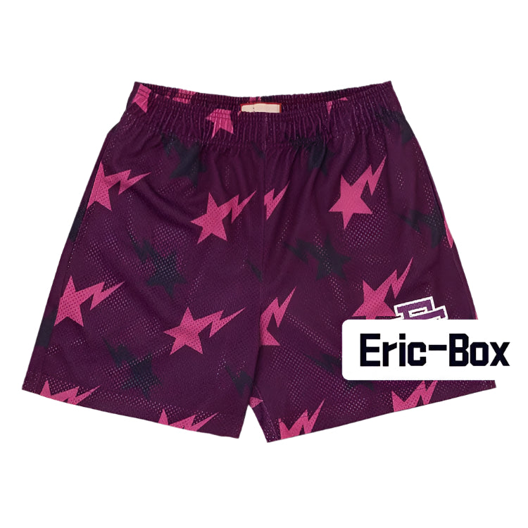 EE Shorts Claret Star